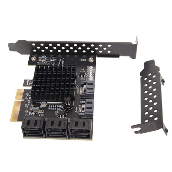 [LCS]SATA-kort 8 portar stöder hot-swap-systemdisk PCIE till SATA 3.0-expansionskort med kort partition för Windows för Linux
