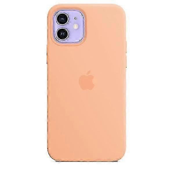 Silikonskal för iPhone 12 och 12 Pro Skyddsfodral Cantaloupe 12 Pro MAX