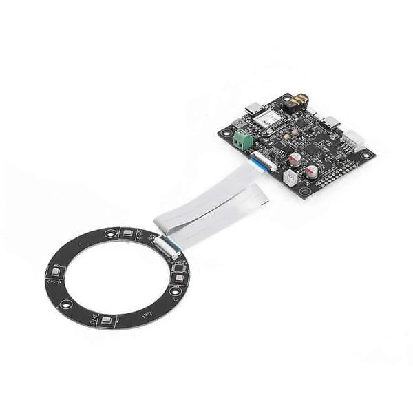 ReSpeaker Flex XVF3800 Sirkulær 4-mikrofon AI-mikrofonarray, med XIAO ESP32S3, USB/I2S for robotikk Embodied AI Black