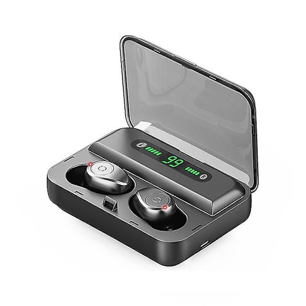 F9 tws bluetooth 5.0 grafen hörlurar stereo digital display wi