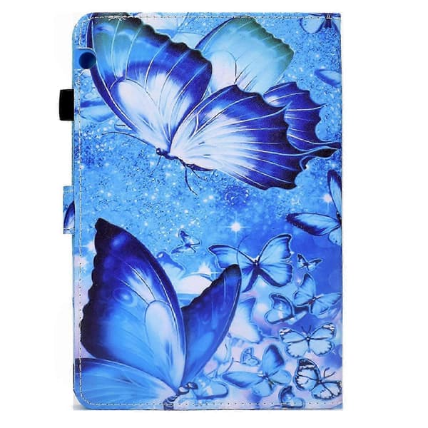 [LCS]För Huawei MediaPad T3 10 Läderfodral med pennfack 2025 Butterflies