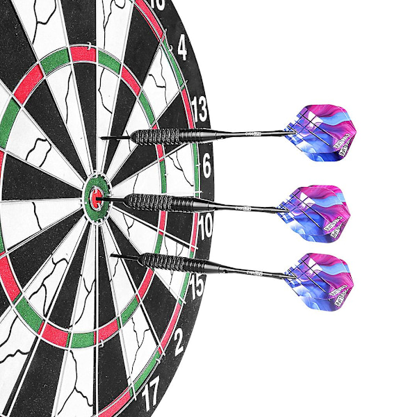Target Darts 3 st 28g Black Hemp Target med hård dartnålsset