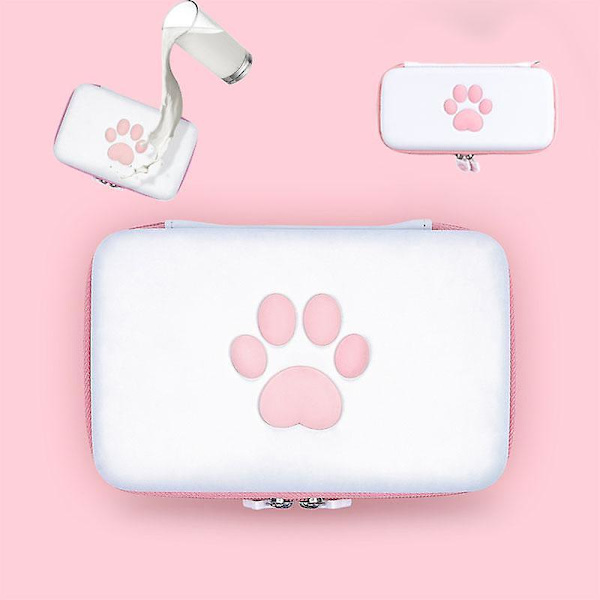 Nintend Switch-fodral portabelt kattklösfodral väska eva vattentät reseväska för Nintendo Switch mini lite spelkonsol tillbehör Switch lite case