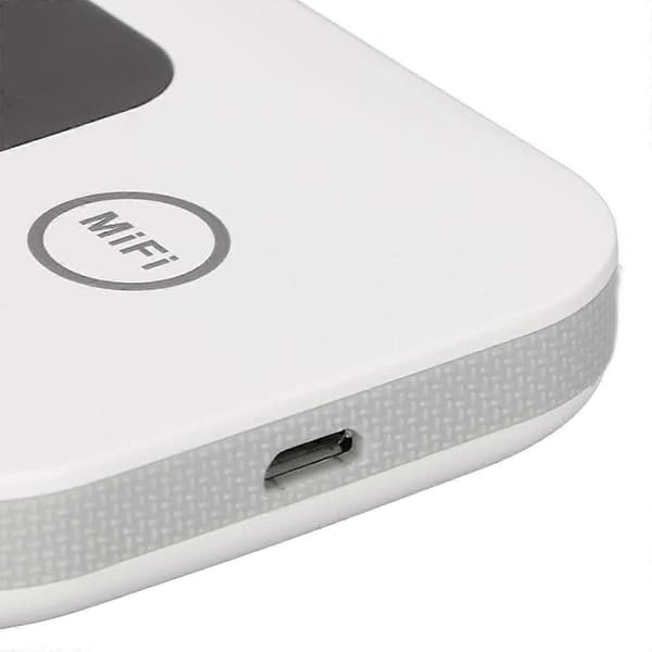 Bärbar 4G LTE-internet-hotspot, trådlös WiFi-router, stöder 8 till 10 användare, 4G trådlös router White