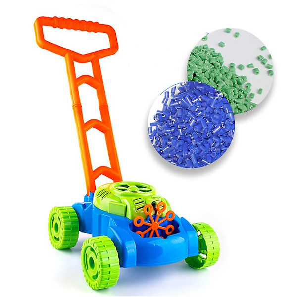 Utelek utomhus handdriven musik automatisk bubbelblåsande bil