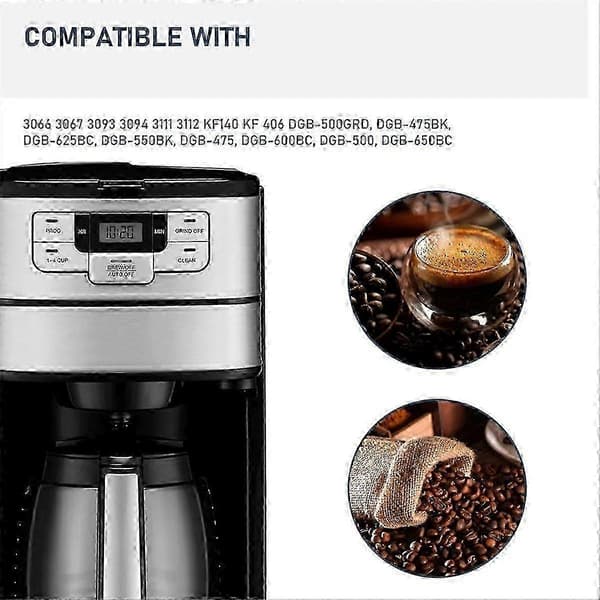 DGB-500GRD Kaffemaskine Kværnkurv til flere modeller DGB-475, DGB-475BK Kaffekværn Erstatning