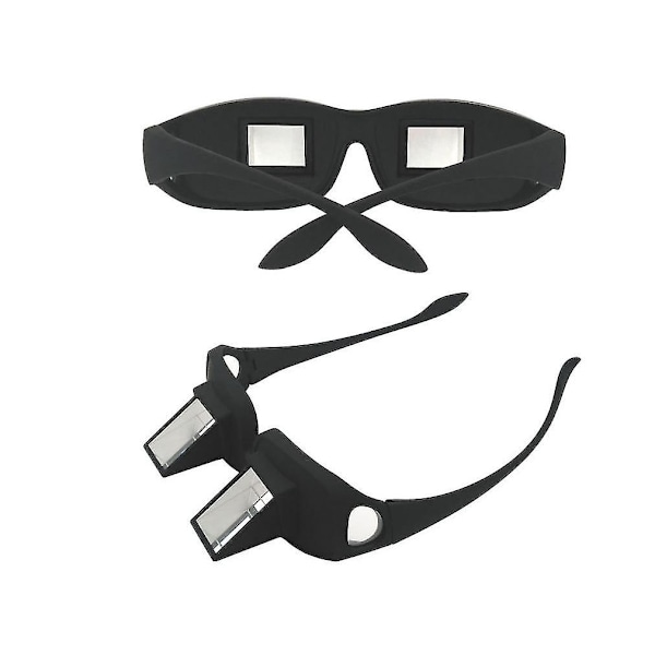 Lazy Glasses För Läsning Titta På TV Ligga Ner 90 Graders Glasögon Spegel M