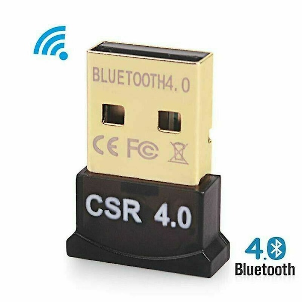 Bluetooth 4.0 USB 2.0 CSR 4.0 Dongel Adapter För PC Laptop Win Xp Vista 7 8 10