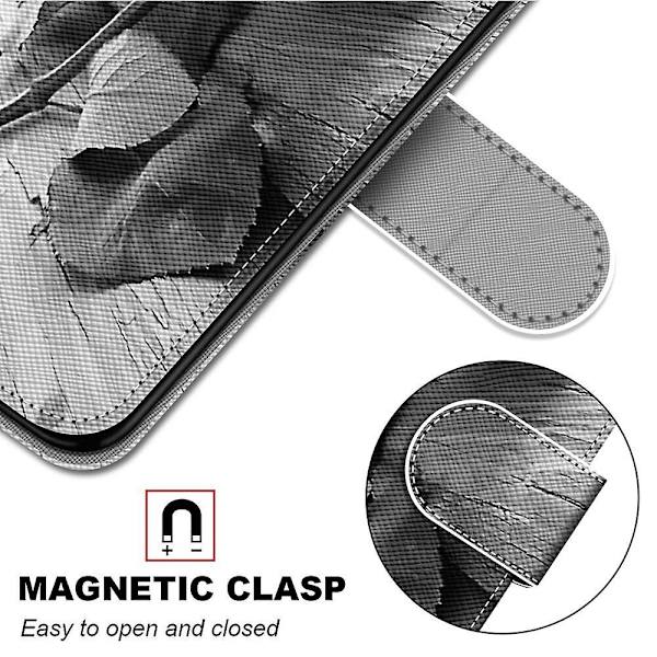 Etui til Motorola Moto G30 / G20 / G10 Malet Læder Cover Mag