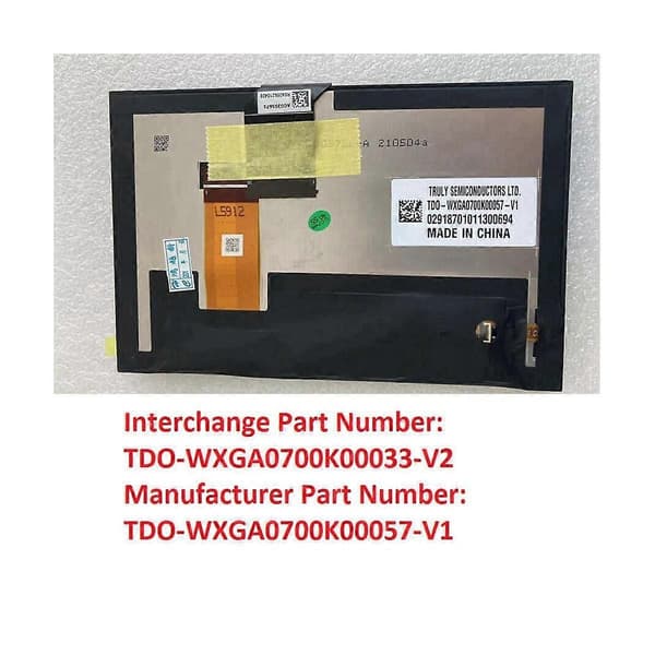 [LCS] 7-tommer erstatning Uconnect LCD-skærm Touch Screen Radio Navigation til Compass 2017-2020 -WXGA070