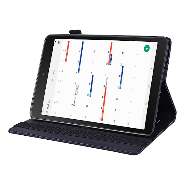 Smart Tablet Fodral Kompatibelt med Samsung Galaxy Tab S7 Plus 12.4\" T970 T97 Black