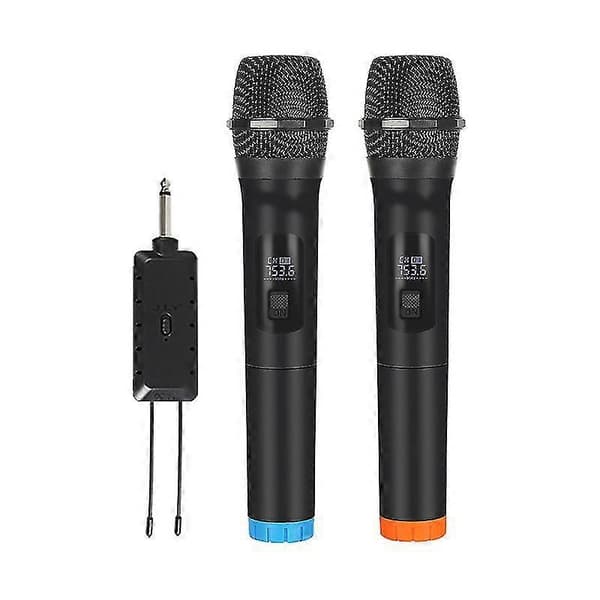 [LCS] Trådløs mikrofon Dynamisk trådløs mikrofon Profesjonelt bærbart mikrofonsystem for forsterker, PA-system, Karaoke