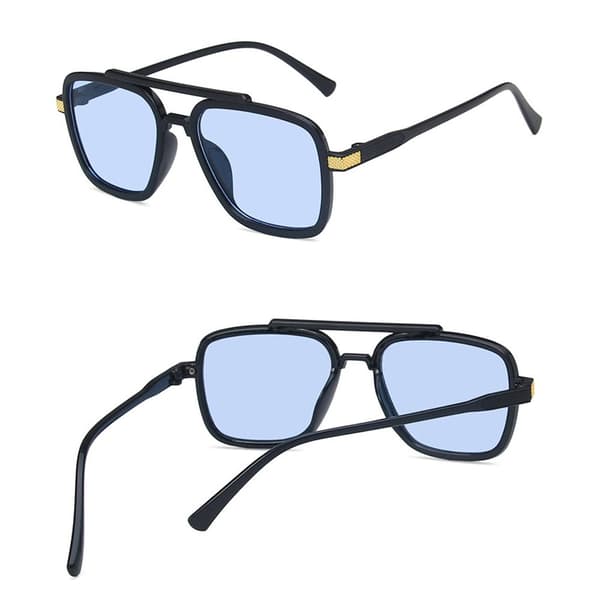 [LCS]Tony Stark Solbriller Iron Man Solbriller SORT-RØD Black-Red