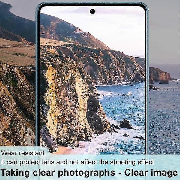 [LCS]Svart version imak High-Definition Integrerad Glaslinsfilm Kamera Not Specified For Xiaomi Redmi Note 13 Pro 5G