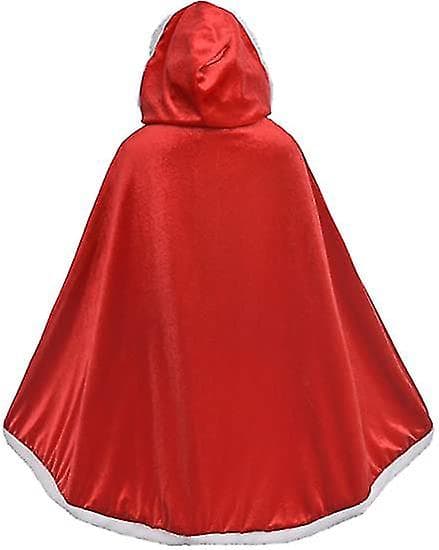 [LCS]Prinsessan hupullinen viitta-asu red 120cm