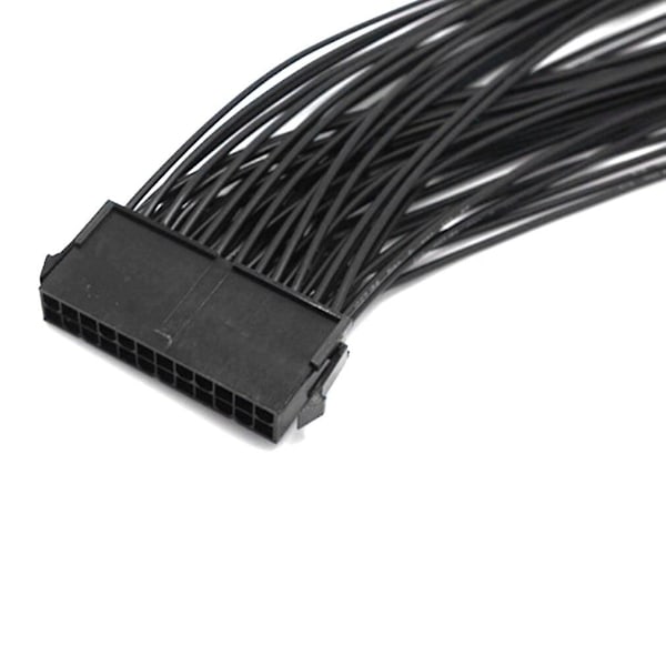 Opgradering 24pin 20+4pin Dobbelt Psu Atx Strømforsynings Adapter Kabel Konnektor Til Mining 32cm Startlinje Computer Komponenter