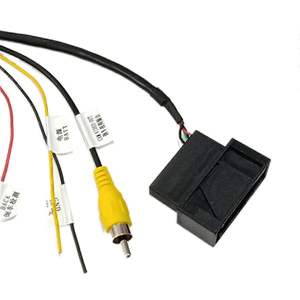 [LCS]26PIN RGB-dekoder RGB til CVBS(AV) konverteringsboksadapter til CC Golf 6 Magotan bilkamera Black