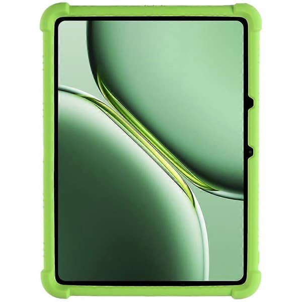 [LCS]AS För Oppo Pad 3 OnePlus Pad Pro Silikonfodral med Stöd Robust Skyddsfodral - Multicolor Green