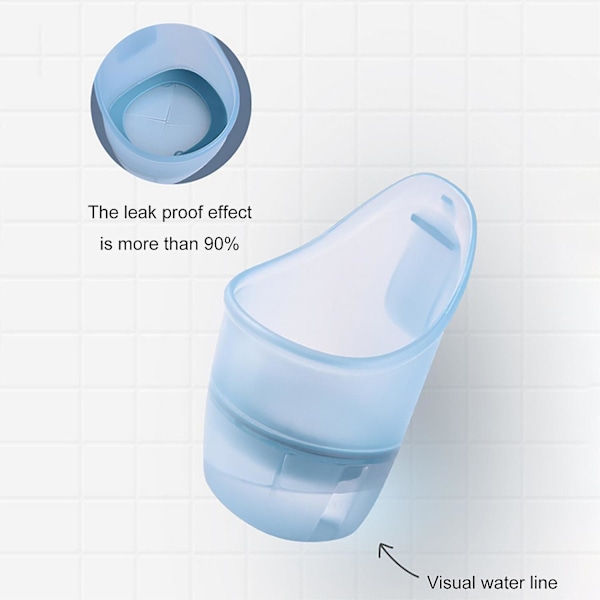 Elastisk Rökbubbelstav Flicka Hjärta Formad Bubbelmaskin Leksak 70ML Bubbelpistol （Blå）