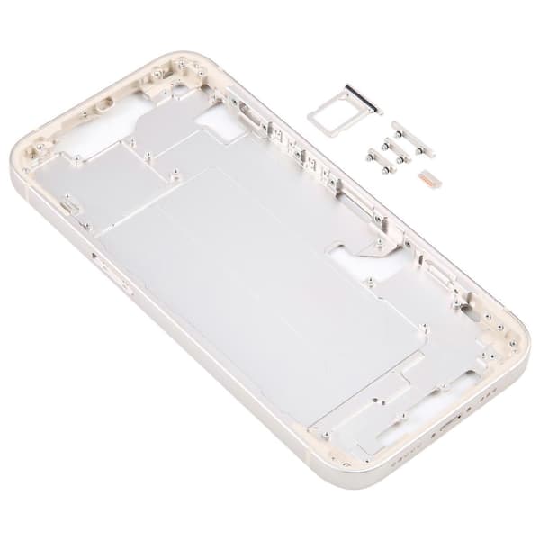 [LCS] För iPhone 14 Mellanram med sidoknappar Gold