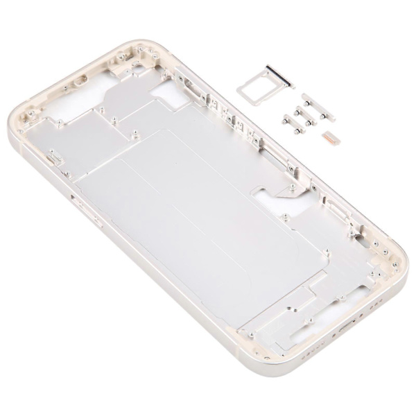 [LCS] For iPhone 14 mellomramme med sideknapper Gold