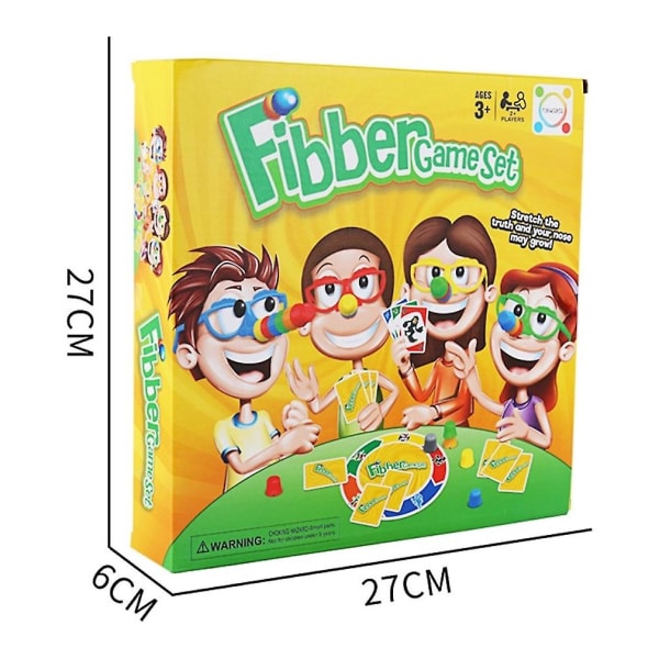 Fiber Game Set Party Game Family Funny Toy