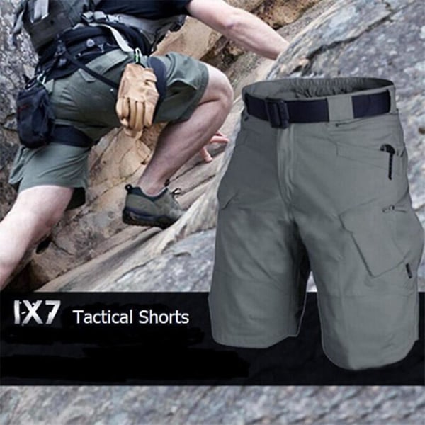 Urban Military Cargo Shorts för män för män Camo Shorts i bomull utomhus M