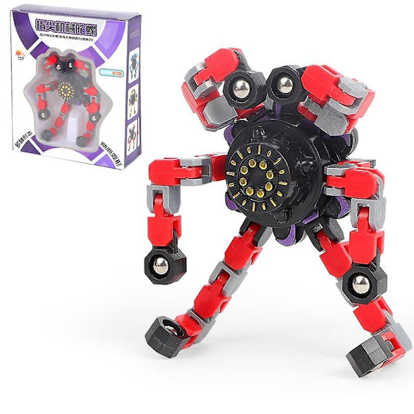 Ny Fidget Chain Antistress Fidget Spinner Leksaker För Barn Stress Relief Leksak Red