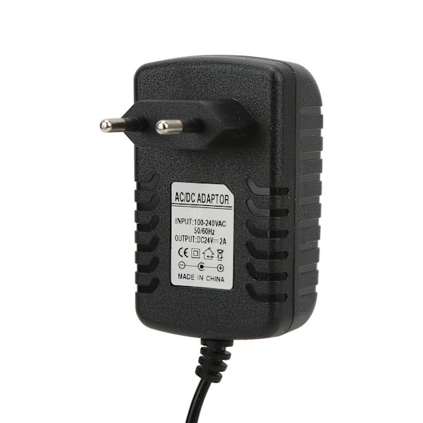 [LCS]24V 2A DC Power Supply Adapter 100-240V AC Input 50-60Hz EU Plug Constant Current Isolated