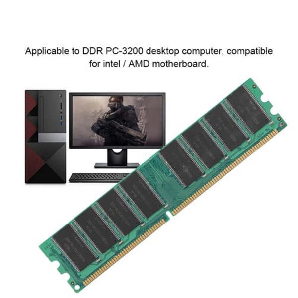 Xiede DDR 400MHz 1G 184Pin minnesmodul för skrivbordsmodersvin