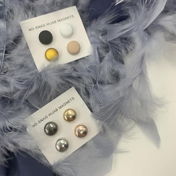 [LCS]SNAG FREE HIJAB MAGNET PINS MATTE Broche Stærk 2024 black Matte