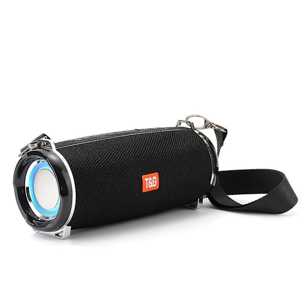 Tehokas Tg192 Kannettava Bluetooth-kaiutin Ulkokäyttöön Black