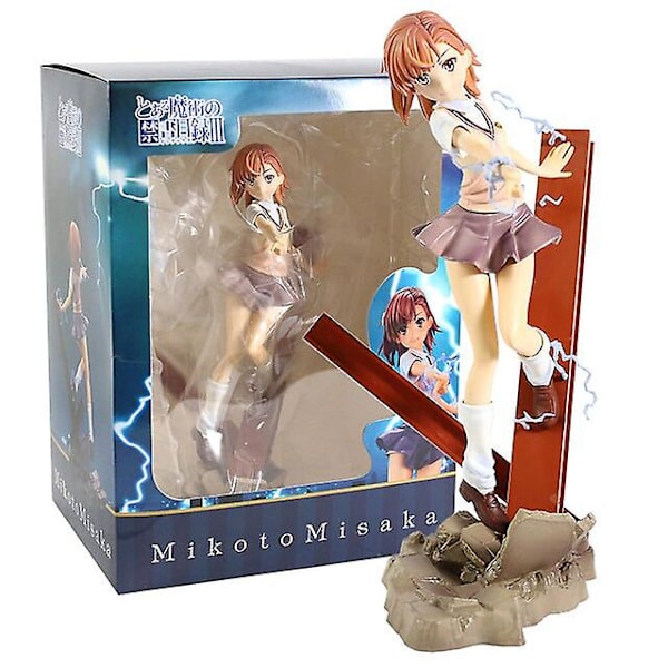 A Certain Magical Index Misaka Mikoto 1/7 Scale PVC Figur Coll white