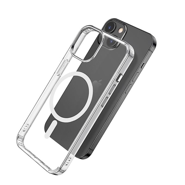 Transparent Iphone 13 Case, Magsafe Magnetic Phone case För Iphone 13 13 Mini Pro Pro Max iPhone 13