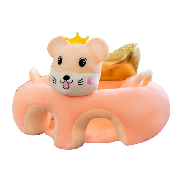 Tegneserie Sæde Børn Baby Sød Baby Anti-fald Sofa Tegneserie Dyr Plys Legetøj til Baby Red Squirrels