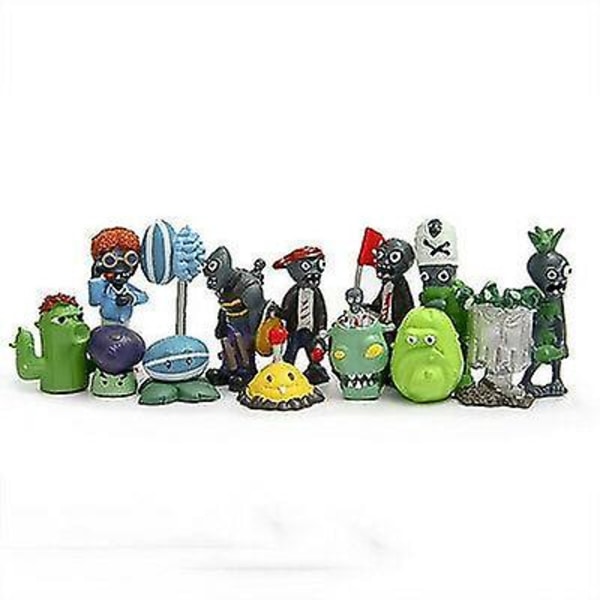 40 st Plants vs Zombies Leksaker Actionfigurer PVC Leksak