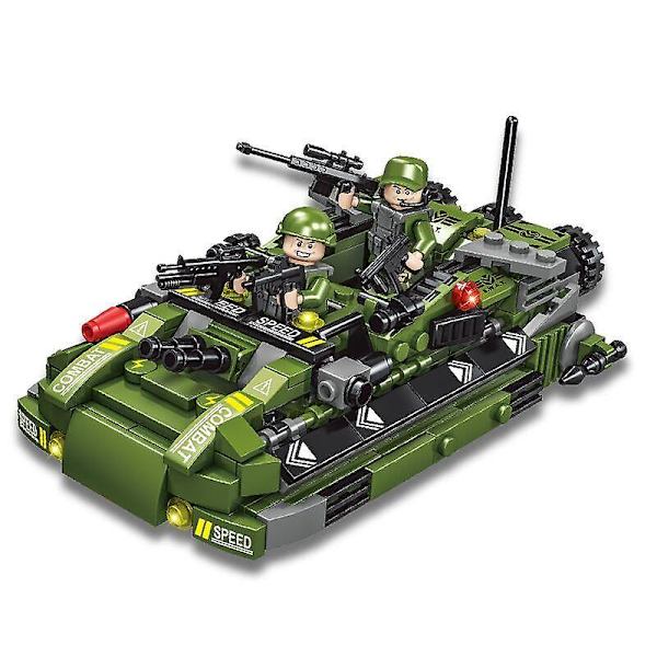 Tank Byggeklods Model Legetøj Byggeklodser