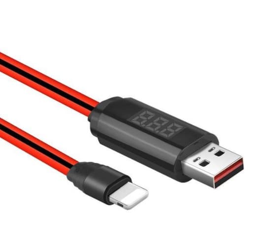 [LCS] Hoco Lightning IPhone USB-kaapeli LED-näyttöajastimella