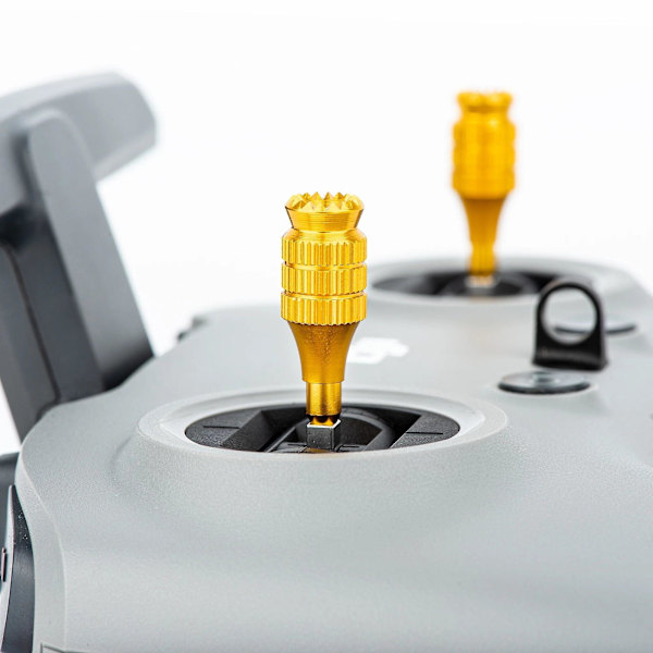 FPV drone justerbar aluminiumlegering joystick udvidet tommelfinger rocker gyldne joysticks til DJI FPV fjernbetjening 2 tilbehør
