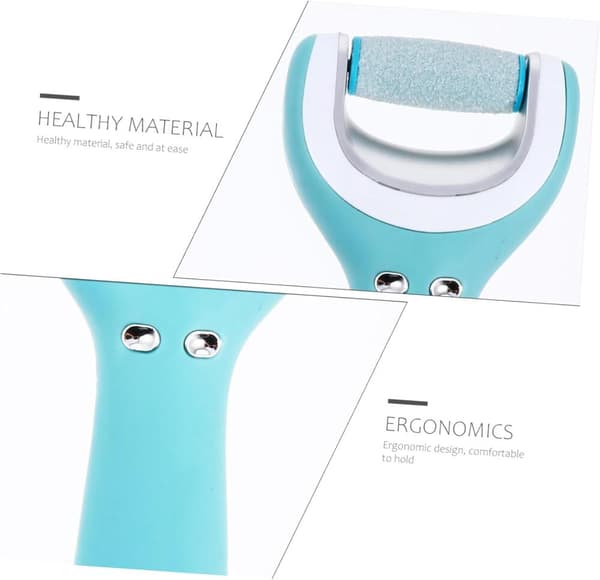 [LCS]Scholl Velvet Smooth Elektrisk Fodfil, Blå, Våd & Tør