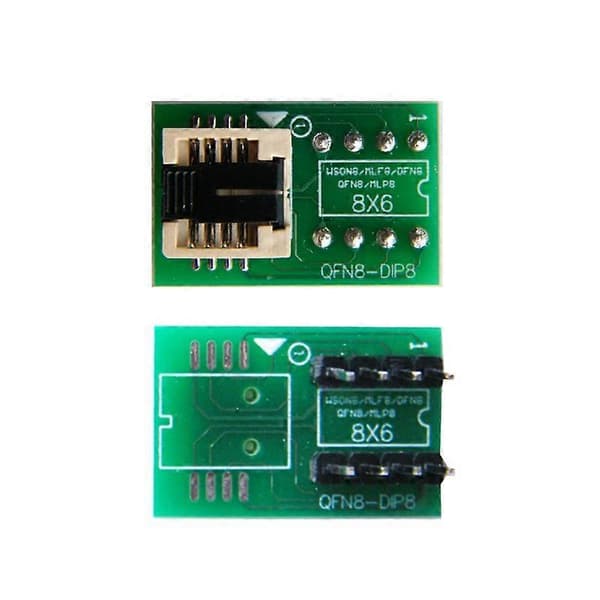 QFN8/WSON8/MLF8/MLP8/DFN8 TILL DIP8 Programmerare, 6X8mm IC-chipssockel