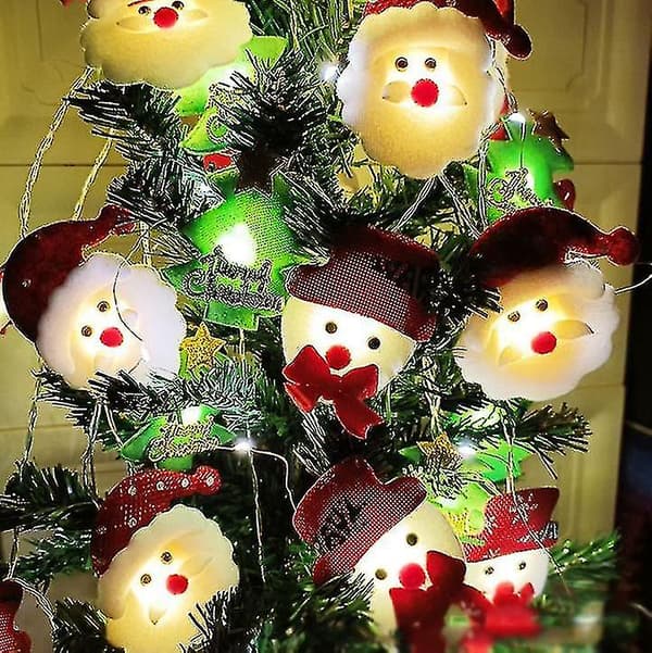 [LCS]3m snømann julelyslenke 20leds eventyrlysdekorasjon TREE