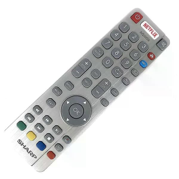 [LCS]Ny ekte SHWRMC0116 SHW/RMC/0117 for Sharp Aquos Netflix TV-fjernkontroll