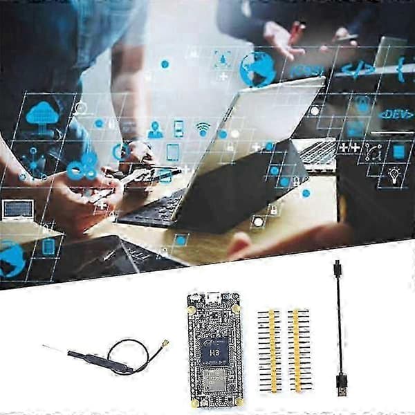 För NanoPi DUO2 utvecklingskort+Micro-USB-kabel+antenn 512M DDR3 Allwinner H3 WiFi Bluetooth Cor JP
