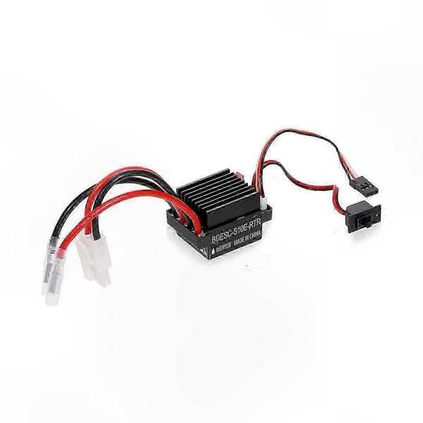 ESC Hastighedsregulator til RC Både & Hobbykøretøjer, 6-12V Motorstyring, 320A Børstet Black