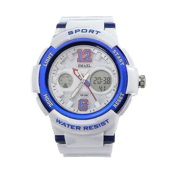 [LCS]SAMEL Mode Dam Digital Klocka Lysande Datum Veckovisning Sport Dubbel Display