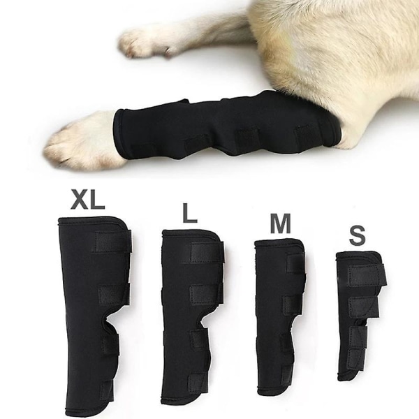 2 st Hundbensstöd Hund Benlindor Benkompressionsstöd L