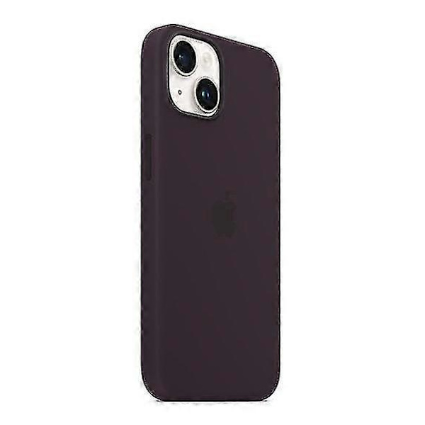 [LCS] Silikonskal kompatibelt med iPhone 14 Elderberry