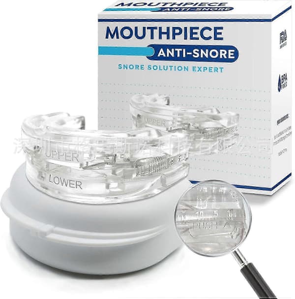 Osmo Anti-snorkeskinne Lite L5, Effektiv snorkestopper, Justerbart munnstykke