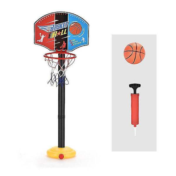 110 cm justerbar basketkorg för barn, leksak i plast